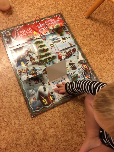 adventskalender för mindre barn