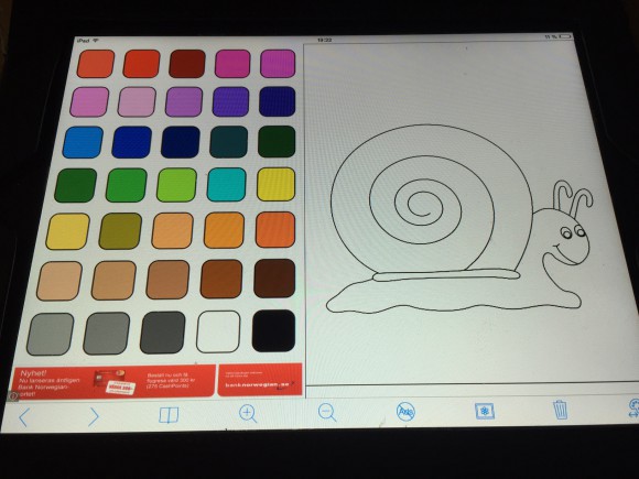 coloring målarbok till ipad